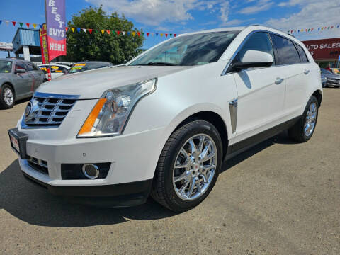 2014 Cadillac SRX for sale at Credit World Auto Sales in Fresno CA