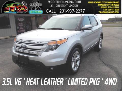 2013 Ford Explorer for sale at Tri County Motor Sales in Howard City MI