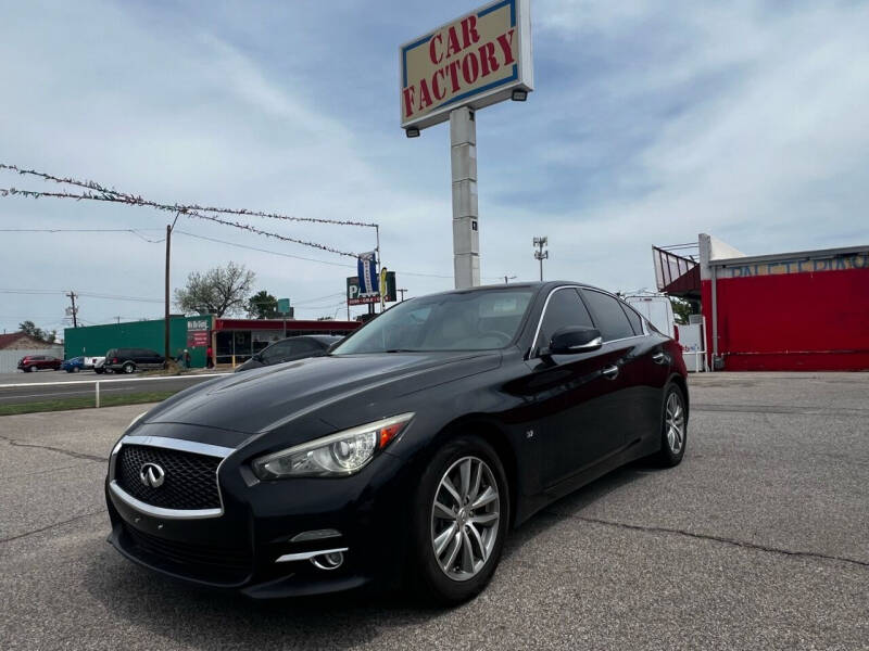 2015 Infiniti Q50 for sale at CAR FACTORY S in Oklahoma City OK