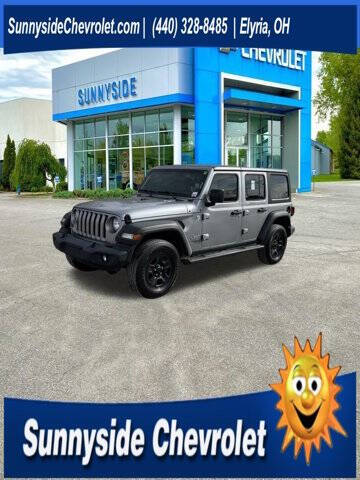 2018 Jeep Wrangler Unlimited for sale at Sunnyside Chevrolet in Elyria OH