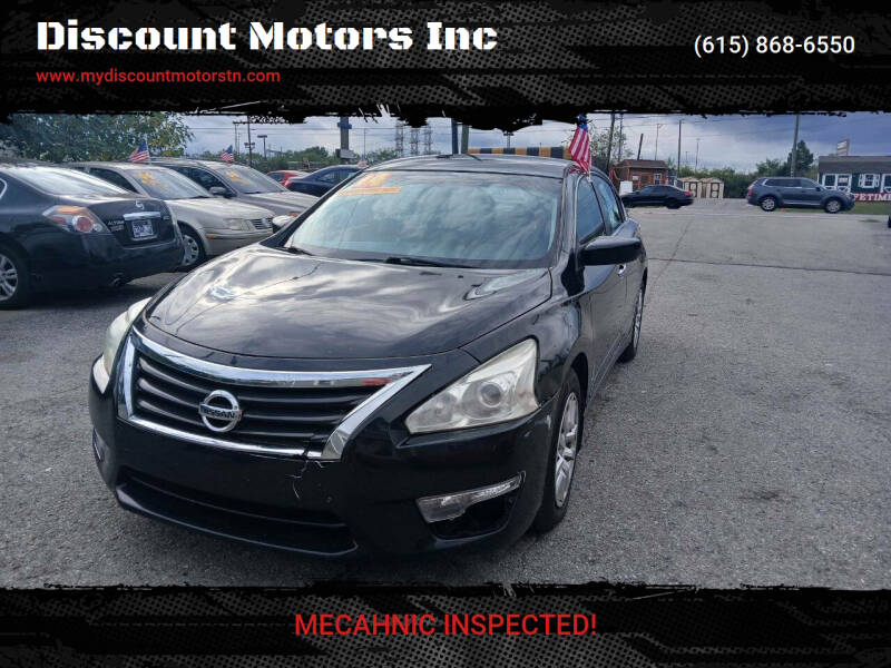 2014 Nissan Altima for sale at Discount Motors Inc in Madison TN