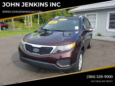 2011 Kia Sorento for sale at JOHN JENKINS INC in Palatka FL