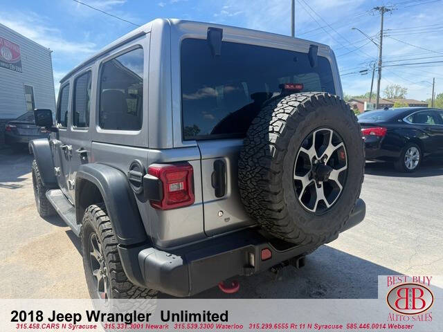 2018 Jeep Wrangler Unlimited Rubicon