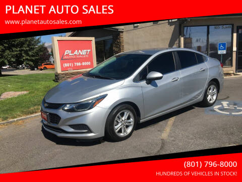 2016 Chevrolet Cruze for sale at PLANET AUTO SALES in Lindon UT