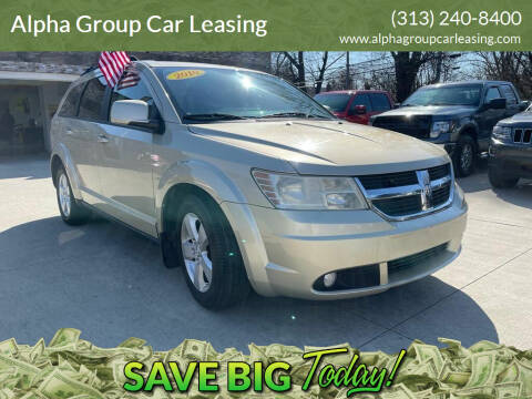 2010 Dodge Journey for sale at Alpha Group Car Leasing in Redford MI