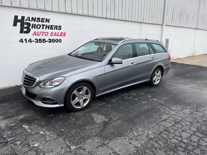 2014 Mercedes-Benz E-Class for sale at HANSEN BROTHERS AUTO SALES in Milwaukee WI