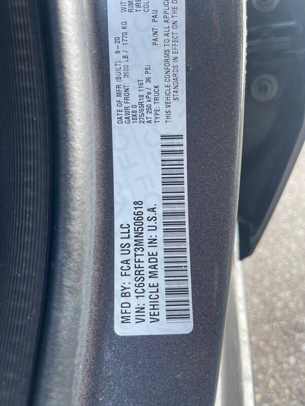 2021 RAM 1500 Big Horn