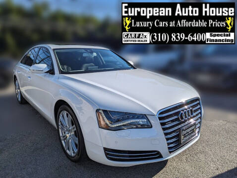 2013 Audi A8 for sale at European Auto House in Los Angeles CA