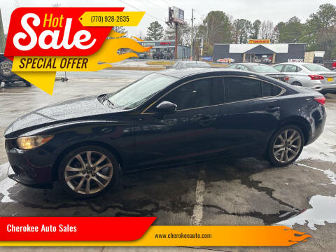 2016 Mazda MAZDA6 for sale at Cherokee Auto Sales in Acworth GA