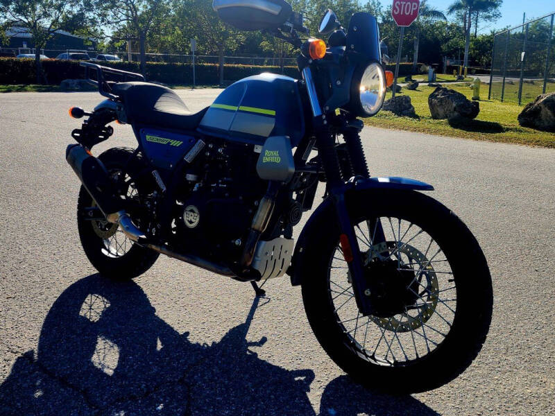 2023 Royal Enfield Scram 411 for sale at Von Baron Motorcycles, LLC. in Fort Myers FL