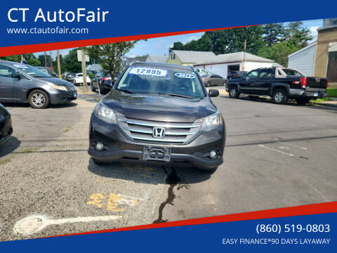2013 Honda CR-V for sale at CT AutoFair in West Hartford CT