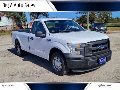 2016 Ford F-150 for sale at Big A Auto Sales Lot 2 in Florence SC