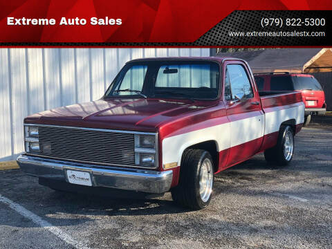 1984 Chevrolet C/K 10 Series for sale at Extreme Auto Sales in Bryan TX