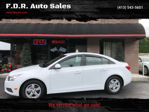 2014 Chevrolet Cruze for sale at F.D.R. Auto Sales in Springfield MA