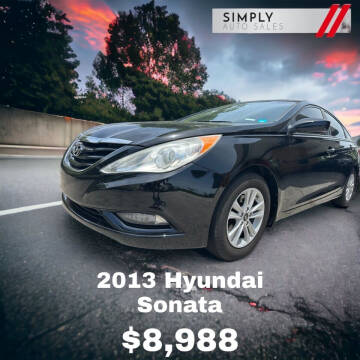 2013 Hyundai Sonata for sale at Simply Auto Sales in Palm Beach Gardens FL