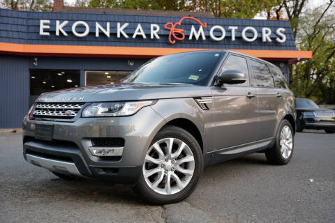 2016 Land Rover Range Rover Sport for sale at Ekonkar Motors in Scotch Plains NJ