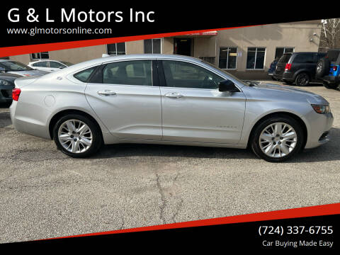 2014 Chevrolet Impala for sale at G & L Motors Inc in New Kensington PA