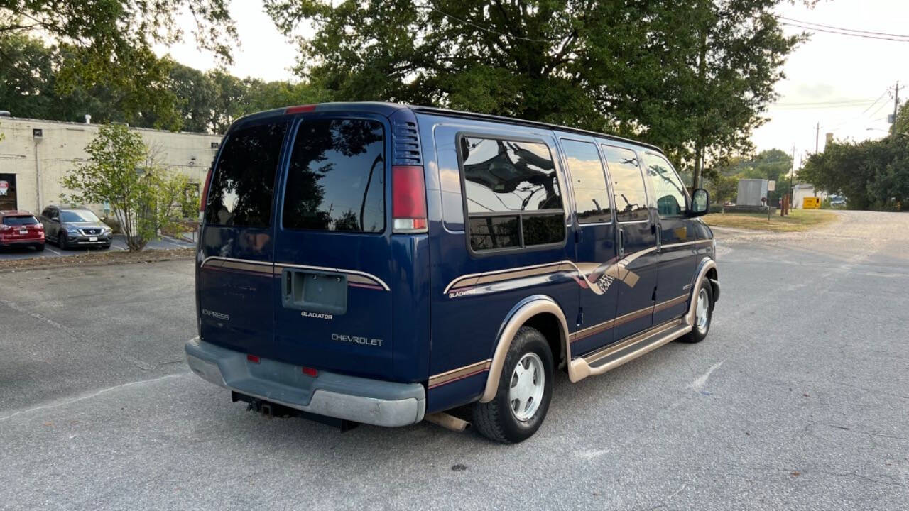 1999 Chevrolet Express for sale at East Auto Sales LLC in Raleigh, NC