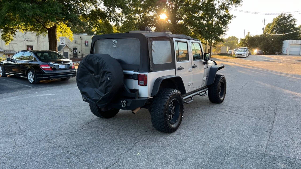 2011 Jeep Wrangler Unlimited for sale at East Auto Sales LLC in Raleigh, NC