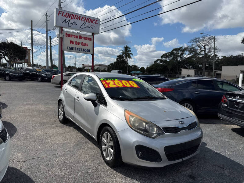 2012 Kia Rio 5-Door for sale at Florida Choice Motorcars in West Palm Beach FL