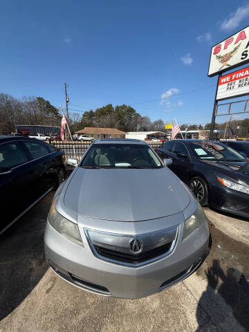 2012 Acura TL for sale at Sparta Auto Sales in Jonesboro GA