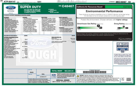 2021 Ford F-250 Super Duty Platinum