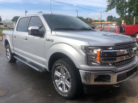 2018 Ford F-150 for sale at Creekside Automotive in Lexington NC