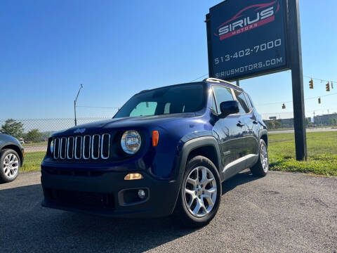 2017 Jeep Renegade for sale at SIRIUS MOTORS INC in Monroe OH