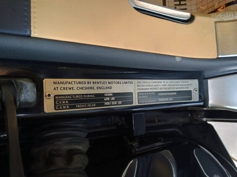 2007 Bentley Continental 13