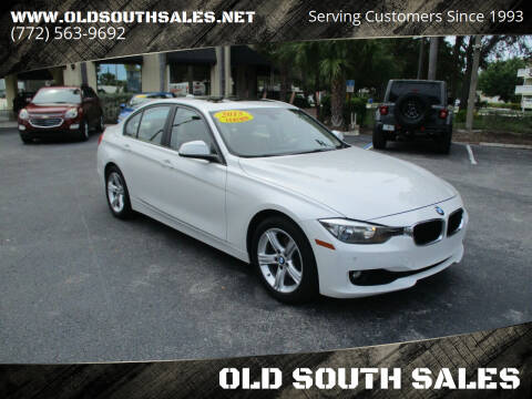 2015 BMW 3 Series for sale at OLD SOUTH SALES in Vero Beach FL