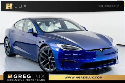 2021 Tesla Model S for sale at HGREG LUX EXCLUSIVE MOTORCARS in Pompano Beach FL