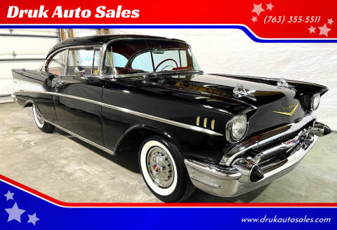 1957 Chevrolet Bel Air for sale at Druk Auto Sales in Ramsey MN