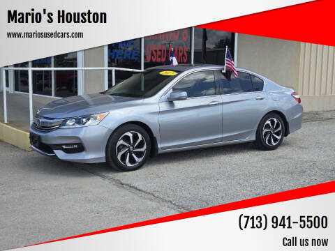 2017 Honda Accord for sale at Mario's Houston in Houston TX