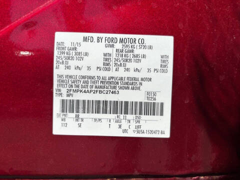 2015 Ford Edge Sport