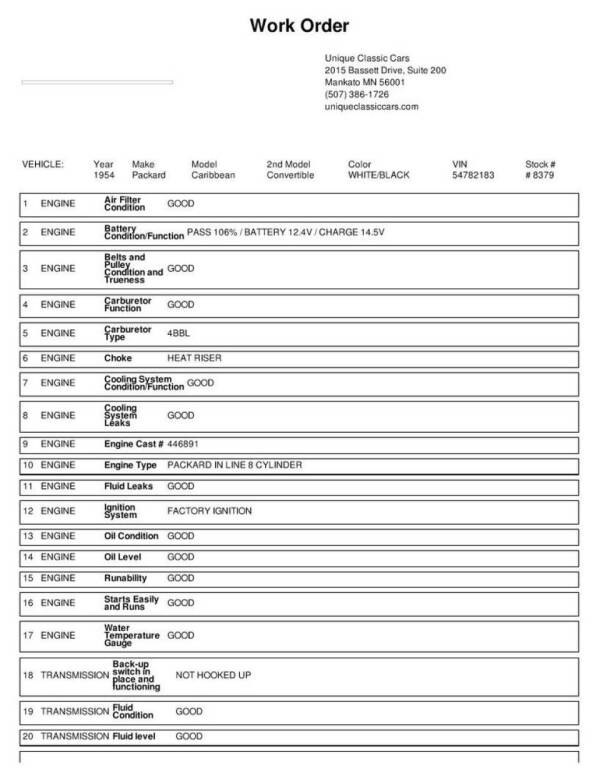 1954 Packard Caribbean