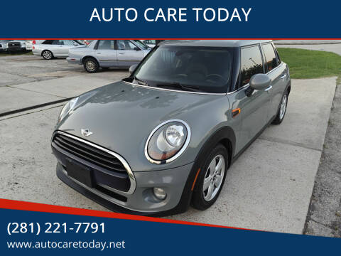 2016 MINI Hardtop 4 Door for sale at AUTO CARE TODAY in Spring TX