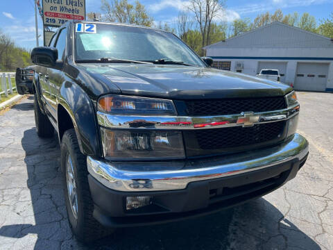 2012 Chevrolet Colorado for sale at GREAT DEALS ON WHEELS in Michigan City IN