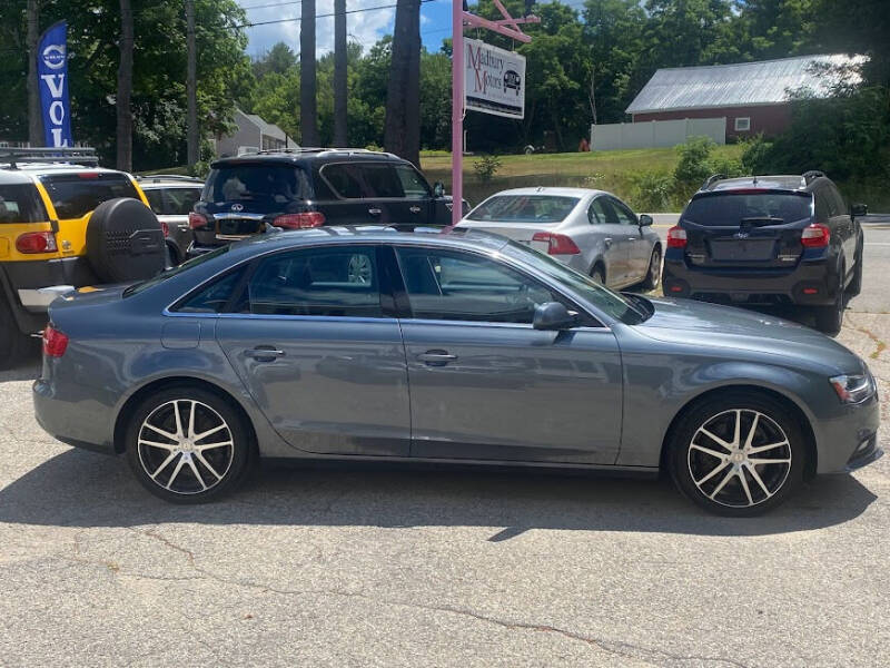 2013 Audi A4 for sale at Madbury Motors in Madbury NH