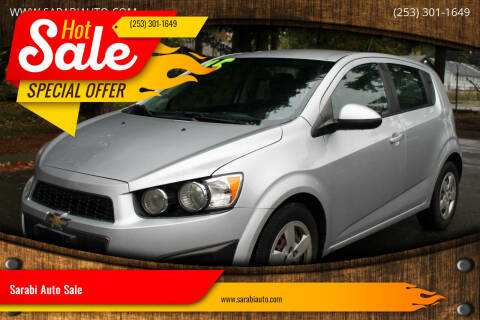 2015 Chevrolet Sonic for sale at Sarabi Auto Sale in Puyallup WA