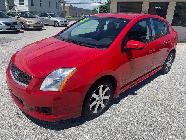 2012 Nissan Sentra for sale at Legend Motor Car Inc in Baltimore, MD