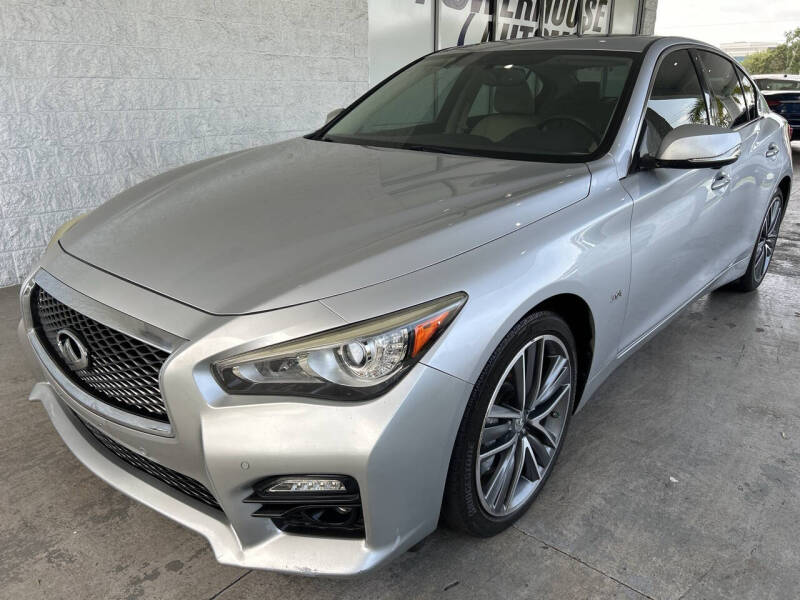 Used 2017 INFINITI Q50 Sport with VIN JN1EV7AR6HM832060 for sale in Tampa, FL