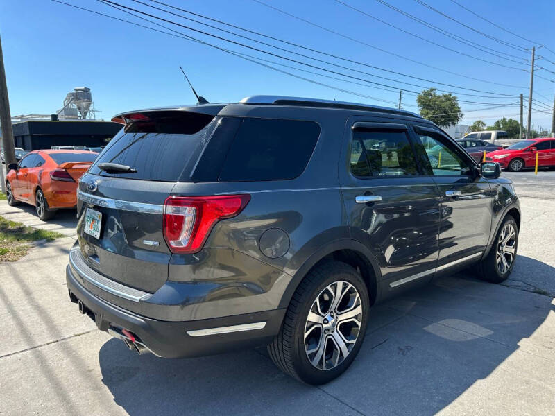 2018 Ford Explorer Platinum