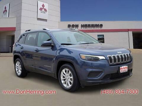 2021 Jeep Cherokee for sale at DON HERRING MITSUBISHI in Irving TX