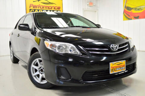 2013 Toyota Corolla for sale at Performance car sales in Joliet IL