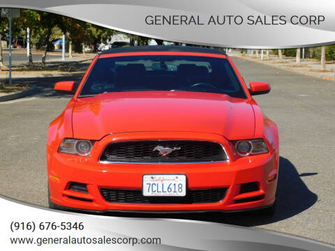 2014 Ford Mustang for sale at General Auto Sales Corp in Sacramento CA