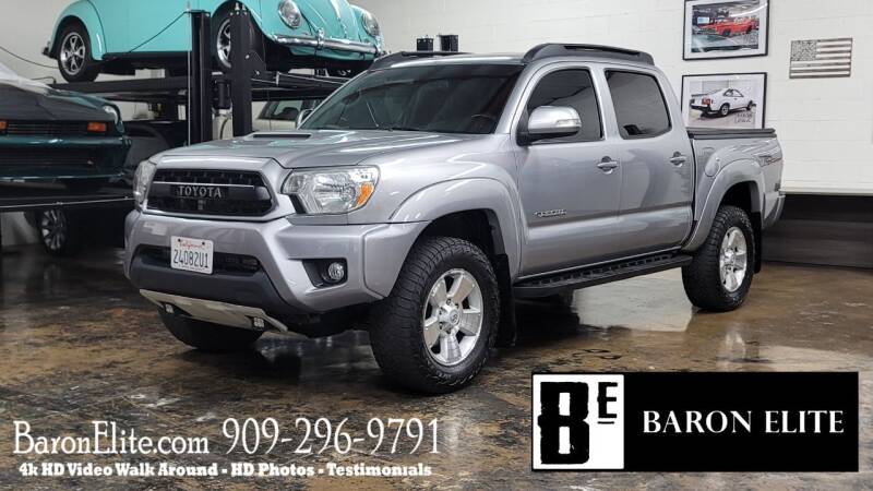 2015 Toyota Tacoma for sale at Baron Elite in Upland CA