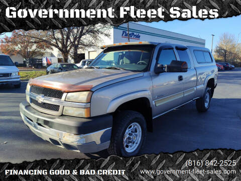 2003 Chevrolet Silverado 2500HD for sale at Government Fleet Sales in Kansas City MO