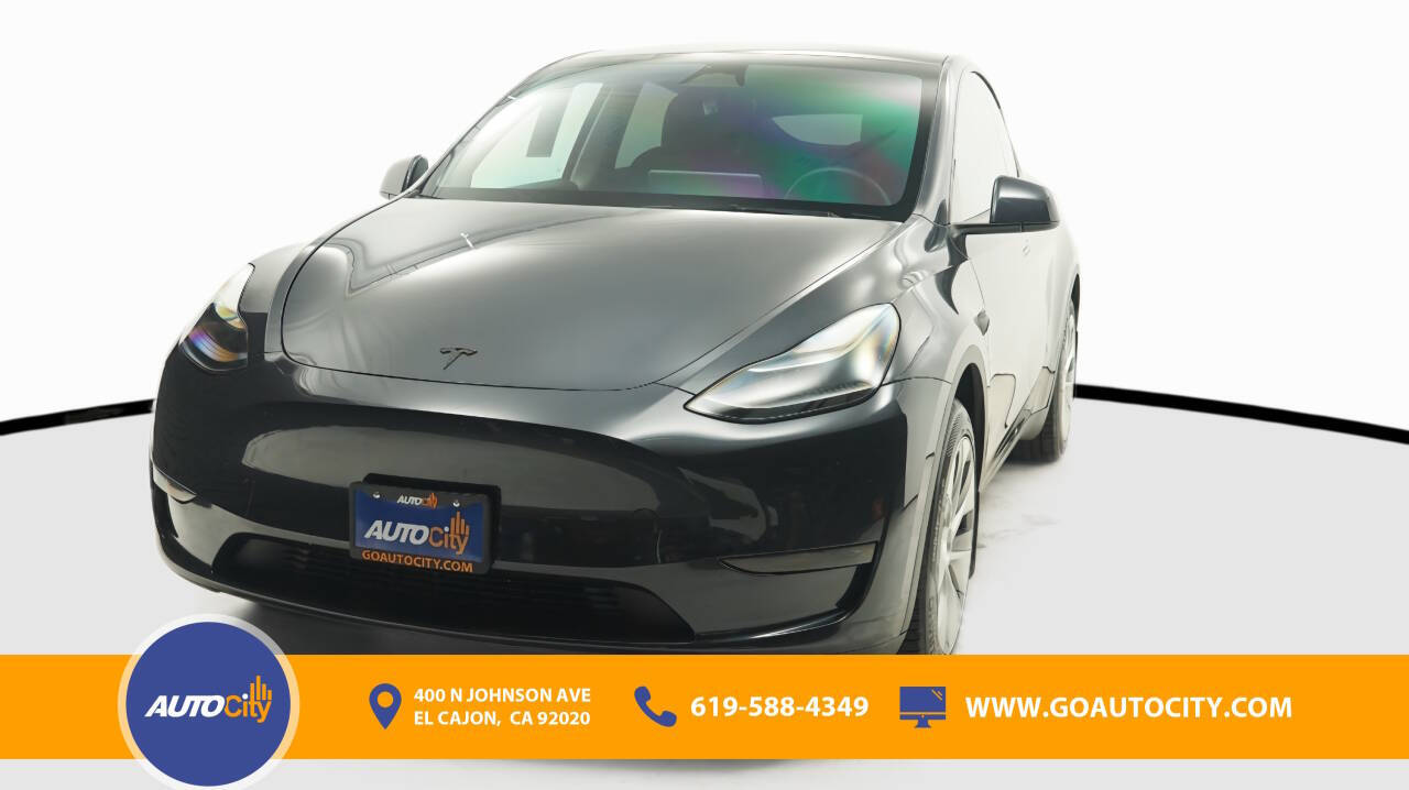 Dk. Gray 2024 Tesla Model Y Long Range Long Range 4dr Crossover 1