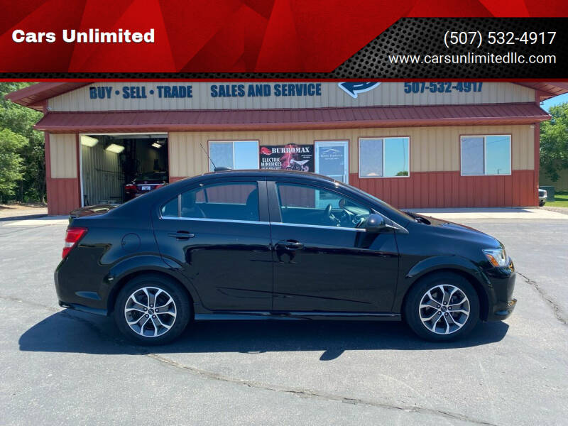 2018 Chevrolet Sonic for sale at Cars Unlimited in Marshall MN
