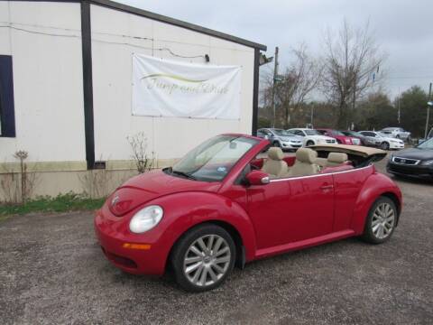 2008 Volkswagen New Beetle Convertible for sale at Jump and Drive LLC in Humble TX